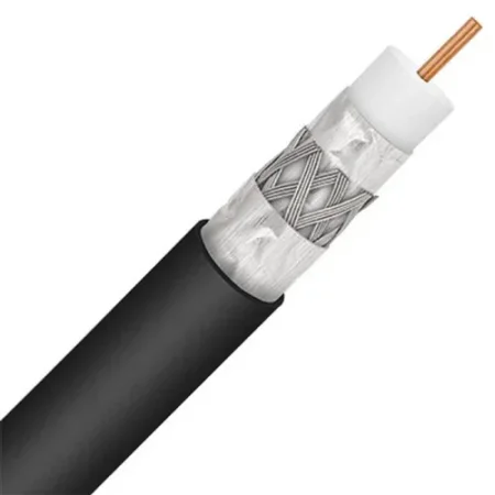 GHE LINK TV CABLE RG6 305M BLACK 