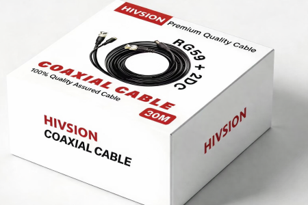 HIVISION CABLE CAMERA RG59+DC 30M 4K