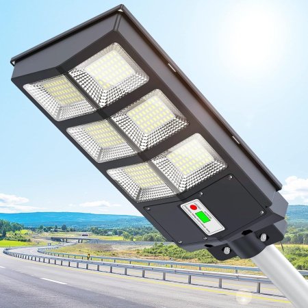 STREET PROJECTOR SOLAR LED 6 CELLS 300W
