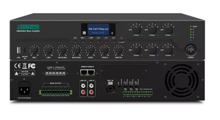 DMA6350U 350W 6 Zones Digital Mixer Amplifier with Remote Paging Station