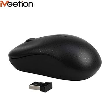 Wireless Mouse R545 ‏ Meetion  - Black <br> <span class='text-color-warm'>سيتوفر قريباً</span>